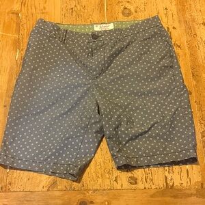 Original Penguin Blue Patterned Men Shorts
